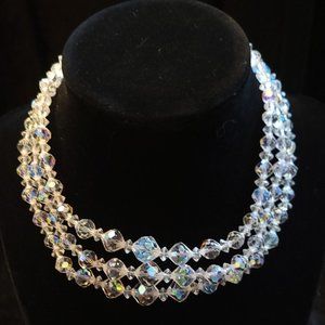 Vintage Aurora Borealis Necklace